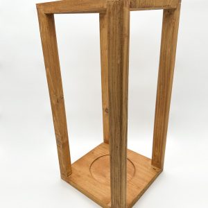 Grande lanterne en bois