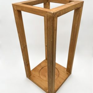 Très grande lanterne en bois