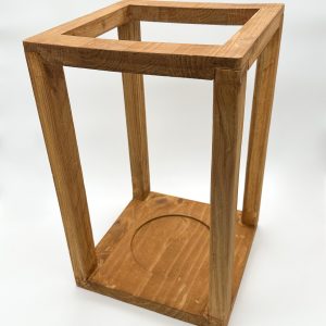 Moyenne lanterne en bois