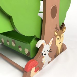 Roue à bonbons forêt