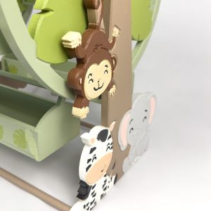 Roue à bonbons savane