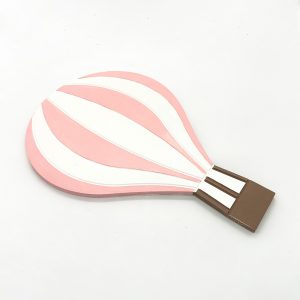 Accessoire montgolfière rose