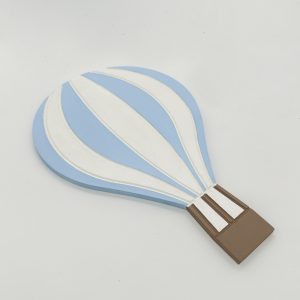 Accessoire montgolfière bleu