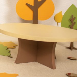 Présentoir à gâteau thème forêt