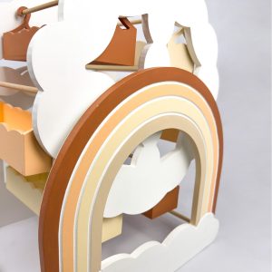 Roue à bonbons arc en ciel