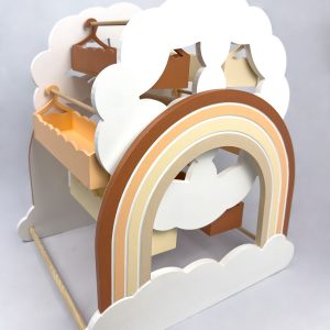 Roue à bonbons arc en ciel