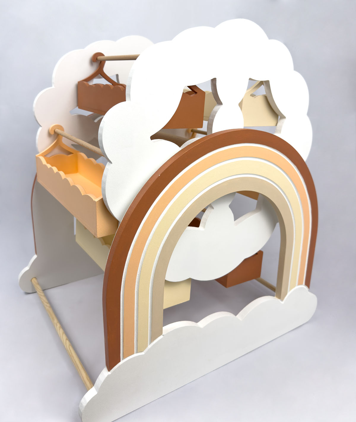 Roue à bonbons arc en ciel