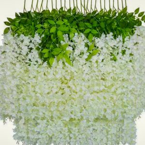 Glycines blanches artificielle